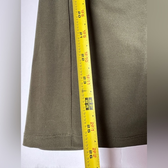 Michael Kors Dress Women’s | Size XS | Olive | Long Sleeve | with Zip Front - Picture 7 of 7